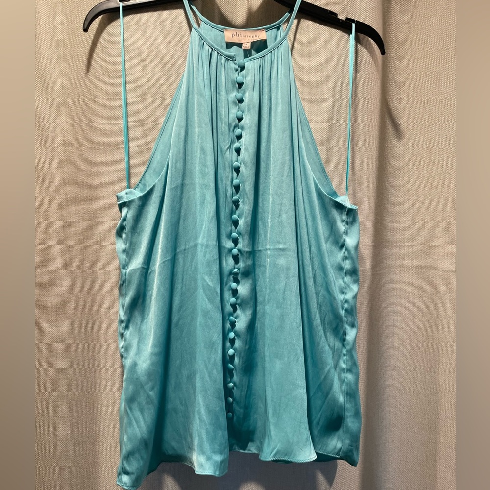 Philosophy Sz Small sleeveless blouse